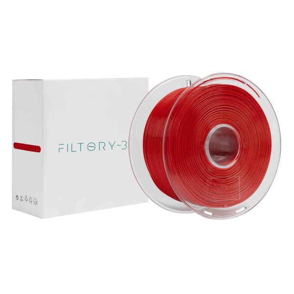 Filamento PLA – Ruby red